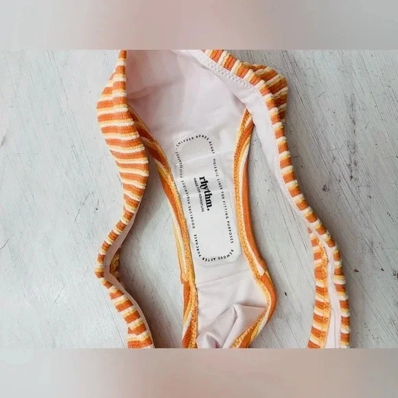 Free People Rhythm Sunbather Cheeky Bikini Bottoms Size Large NWOT $56 - Picture 3 of 10